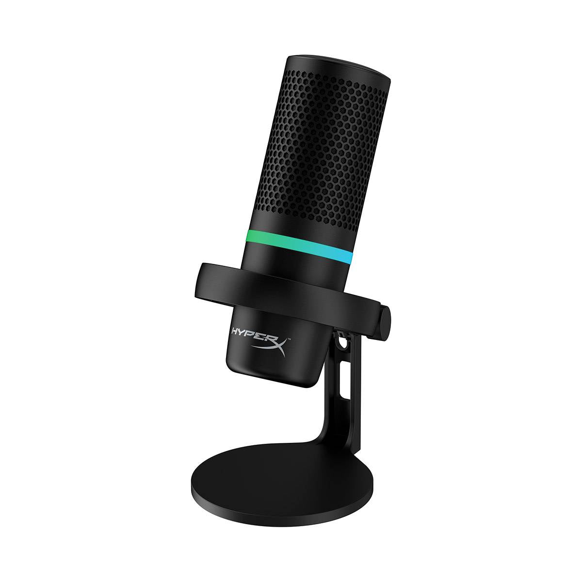 Microfone Condensador Cardióide HyperX DuoCast RGB 96Khz 24-bit USB Preto