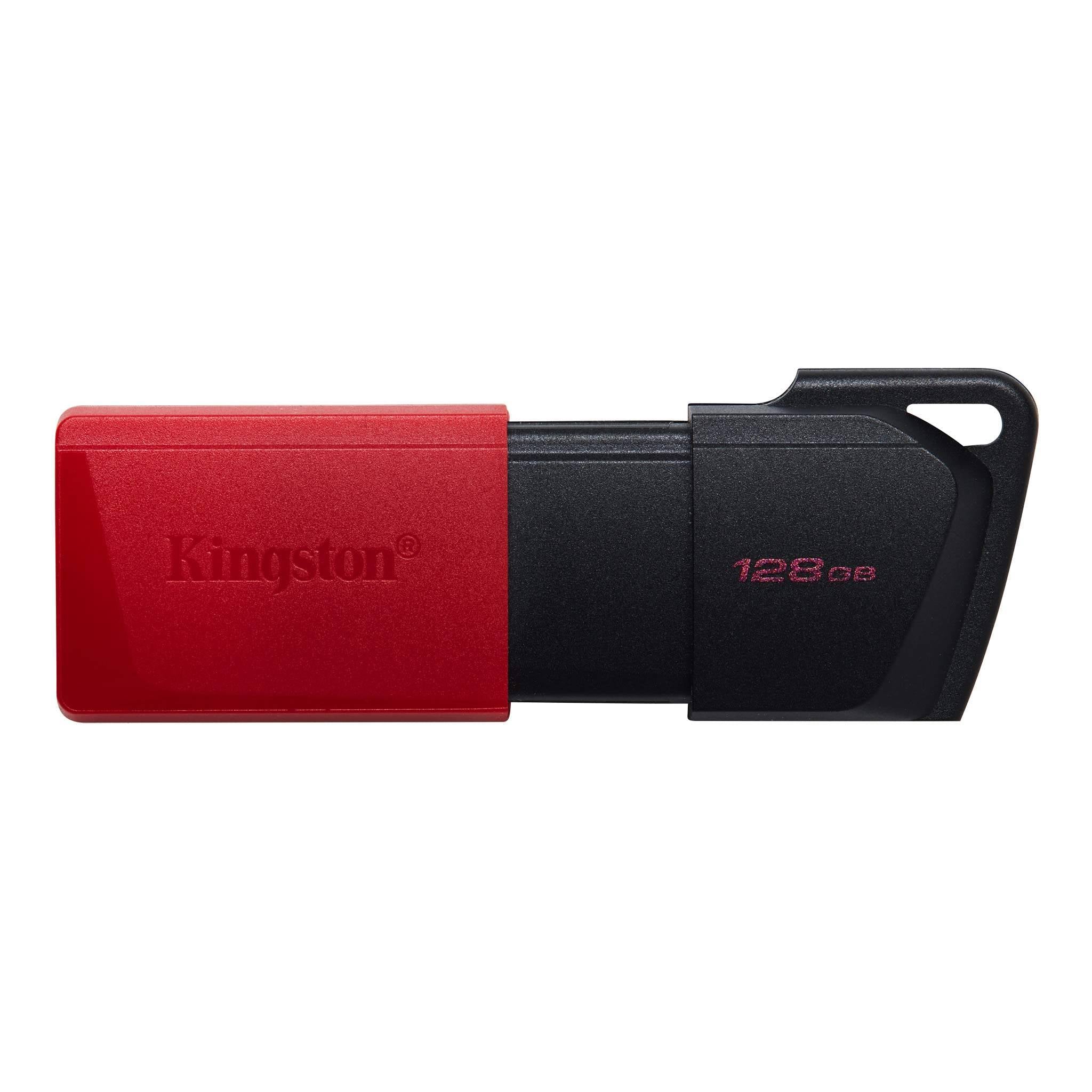 Pen Drive Kingston DataTraveler Exodia M USB 3.2 128GB Preta/Vermelha