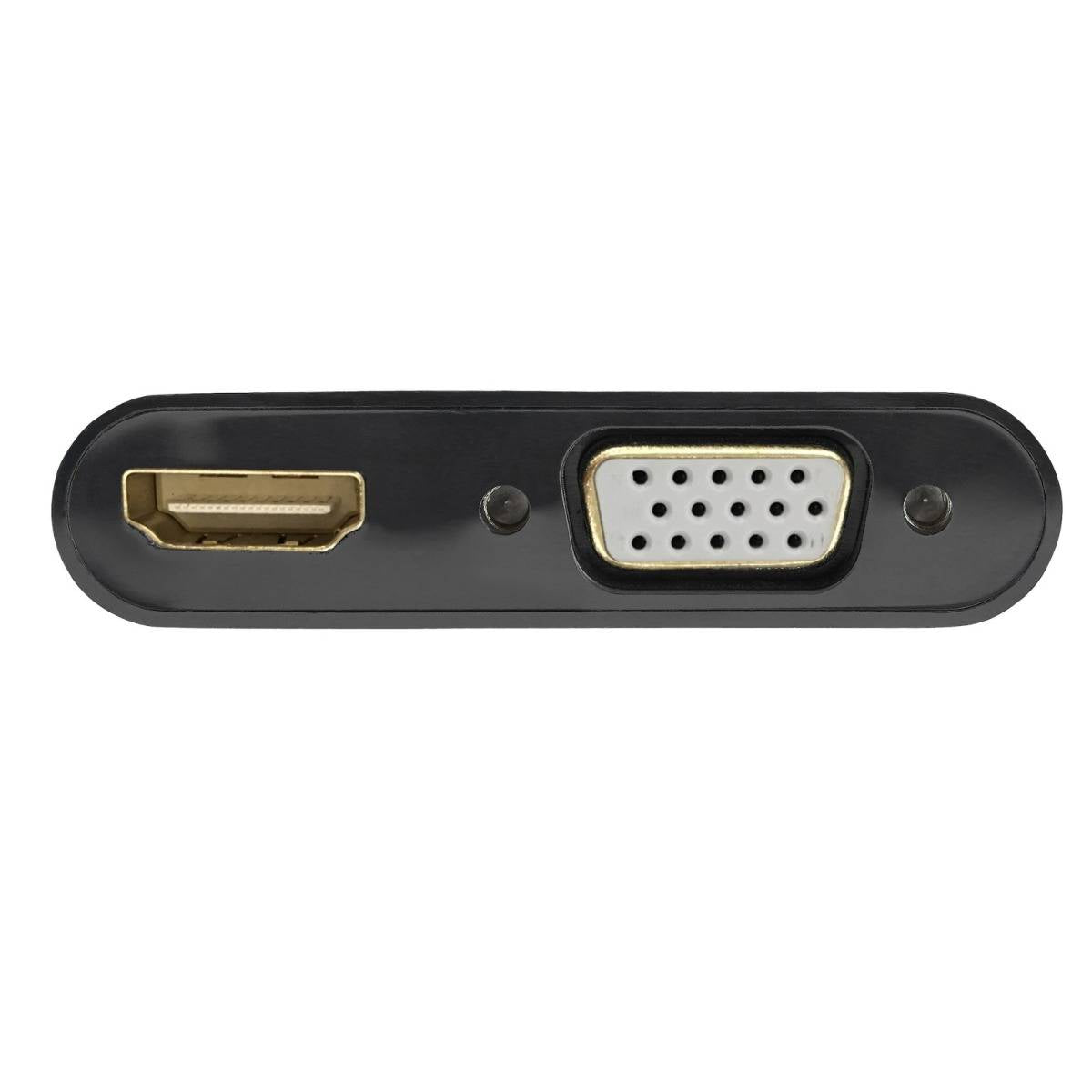 Adaptador Ewent EC1457 DisplayPort p/ Dual HDMI 4K & VGA Preto
