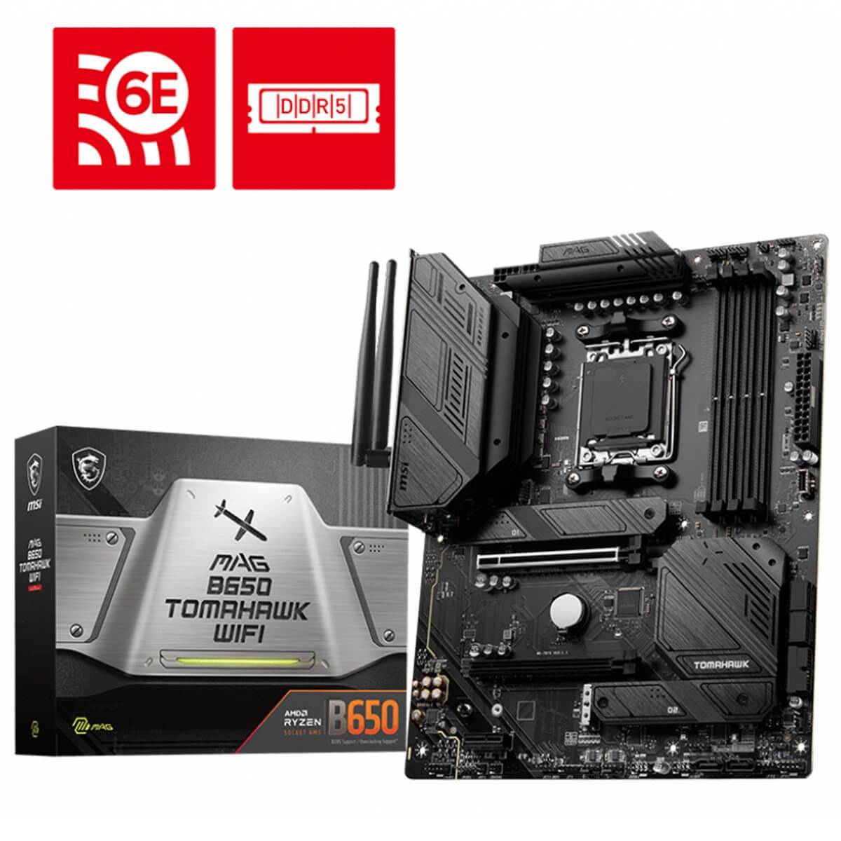 Motherboard ATX MSI MAG B650 Tomahawk WiFi SktAM5
