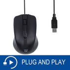 Rato Óptico Ewent EW3300 USB 1000DPI Preto