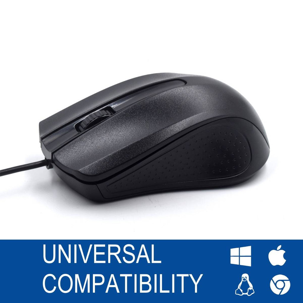 Rato Óptico Ewent EW3300 USB 1000DPI Preto