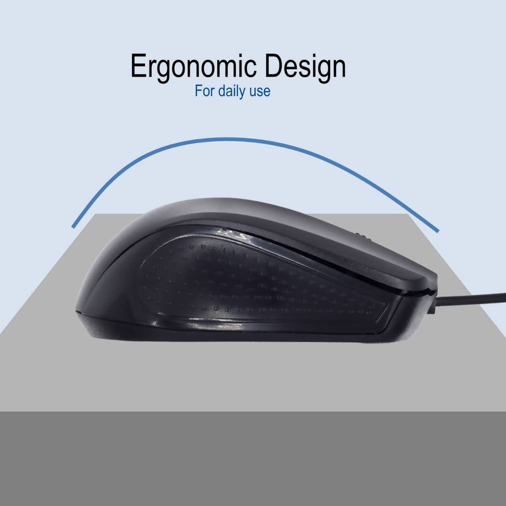 Rato Óptico Ewent EW3300 USB 1000DPI Preto