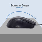 Rato Óptico Ewent EW3300 USB 1000DPI Preto