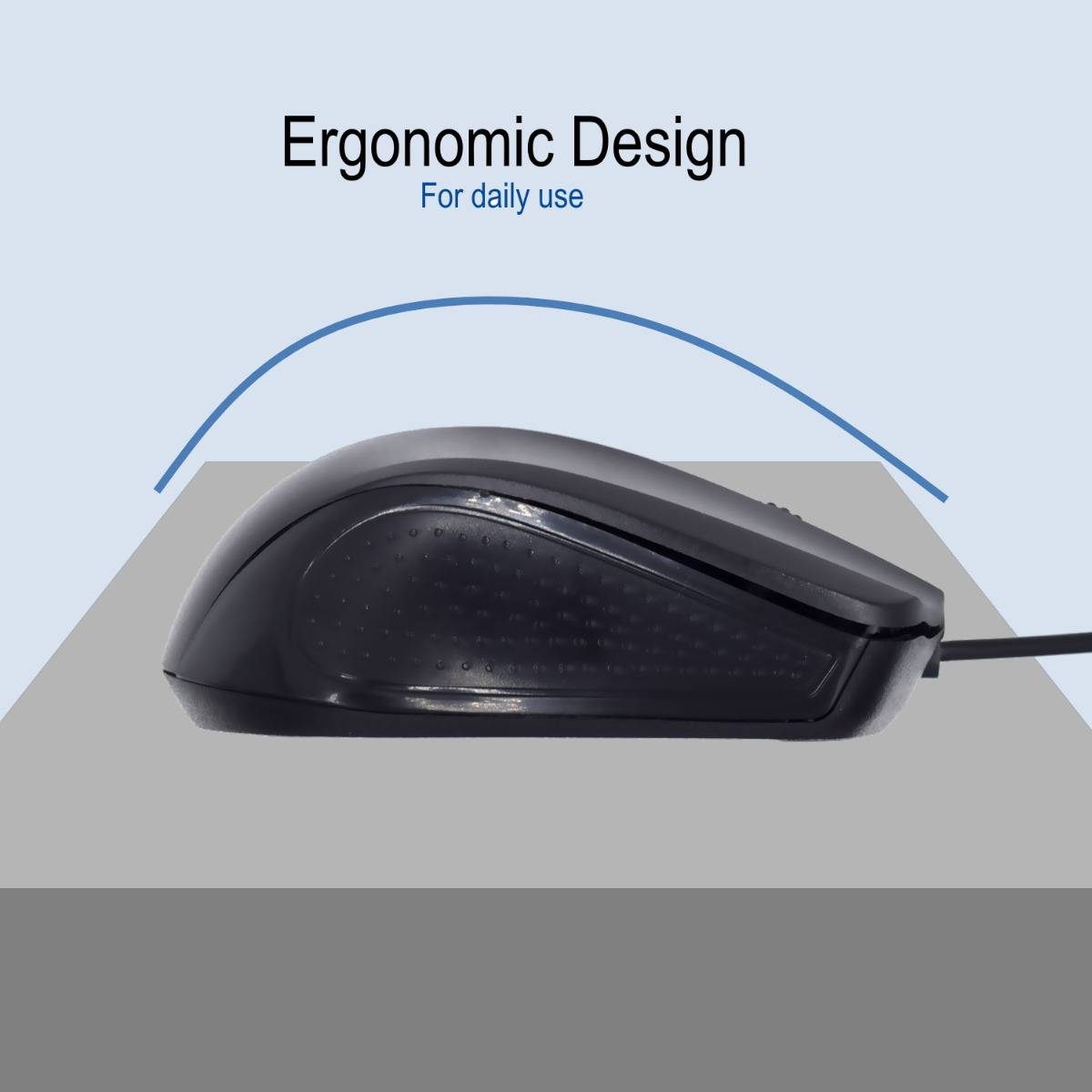 Rato Óptico Ewent EW3300 USB 1000DPI Preto