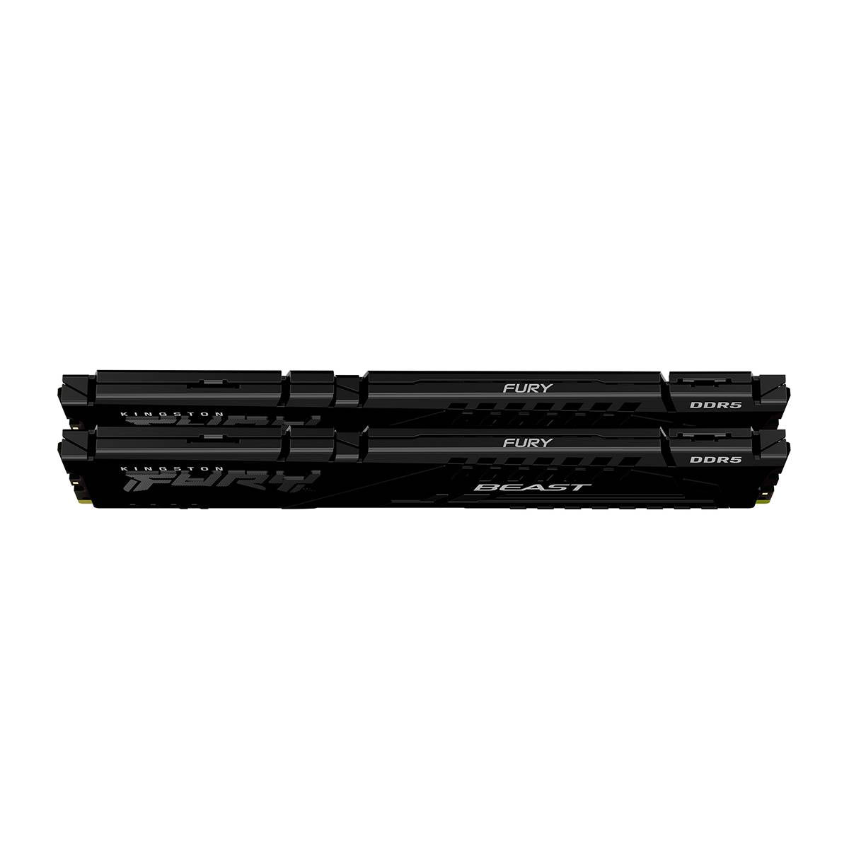 Memória RAM DIMM Kingston Fury Beast 16GB (2x8GB) DDR5-5600MHz (AMD Expo/Intel XMP) CL36 (36-38-38) 1.25V 1Rx16 Preta