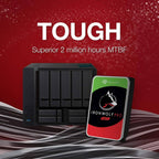 Disco Rígido 3.5" Seagate IronWolf Pro 4TB 7200RPM 256MB Cache 250MB/s SATA 6Gb/s