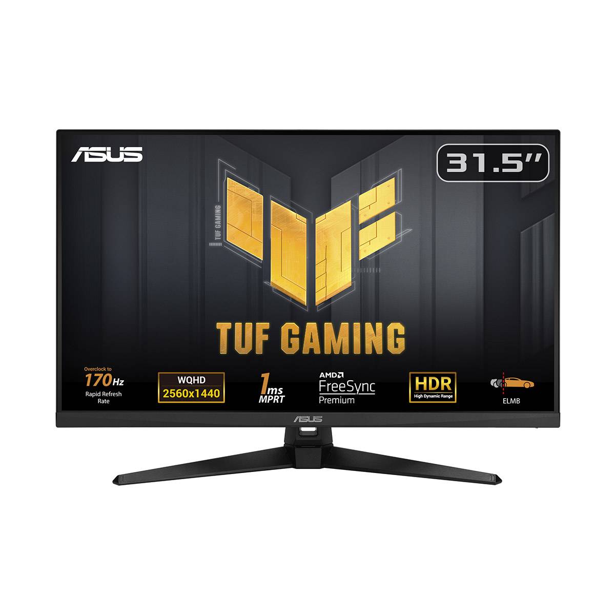 Monitor Asus TUF Gaming VG32AQA1A VA W-LED 31.5" QHD 16:9 170Hz FreeSync Premium