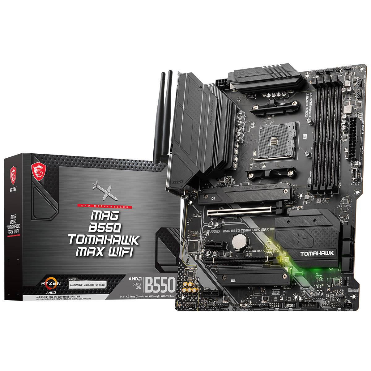 Motherboard ATX MSI MAG B550 Tomahawk Max WiFi SktAM4