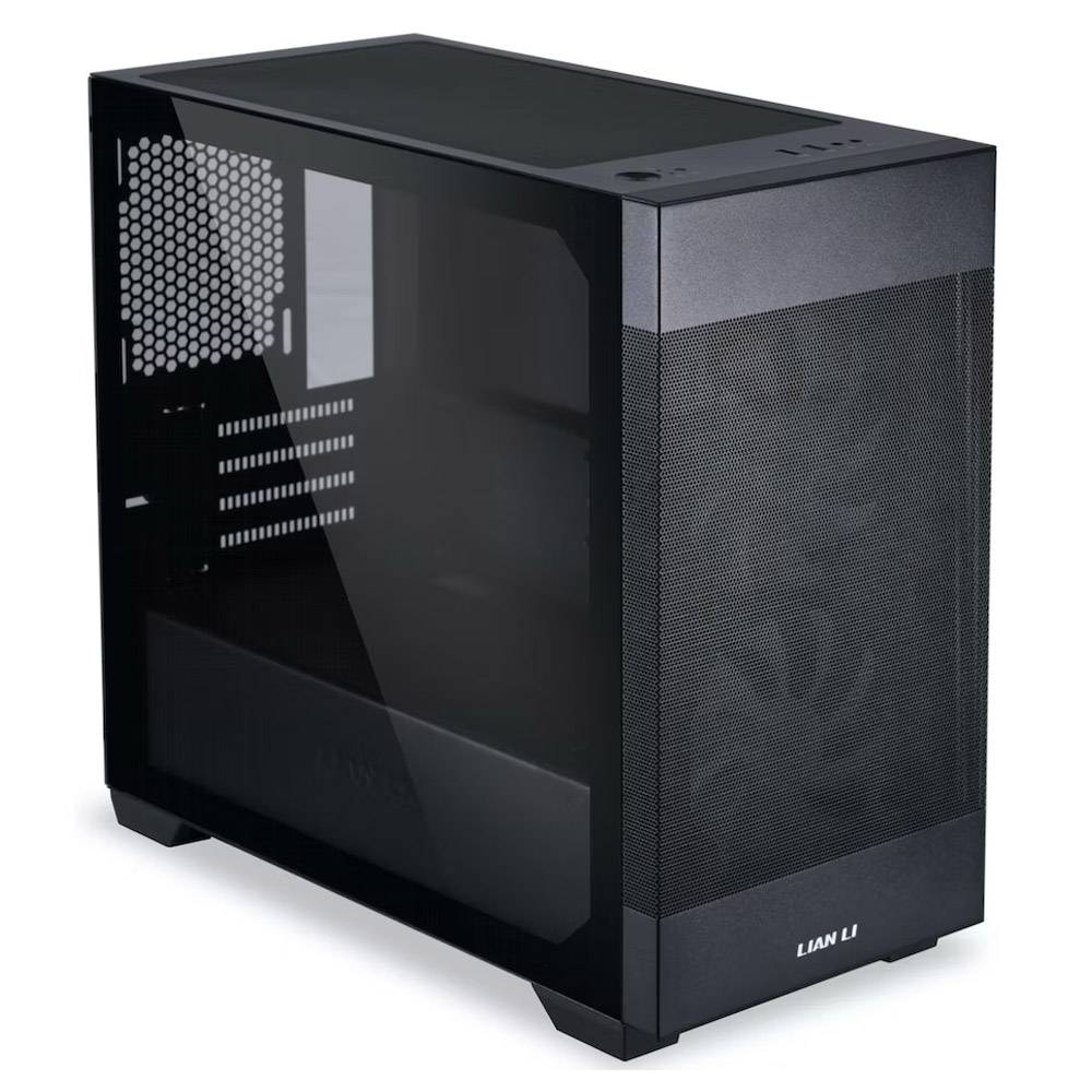 Caixa Micro-ATX Lian Li Lancool 205M Mesh Vidro Temperado Preta