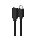 Cabo Extensão USB-C Ewent EC1038 M/F 3.0m Preto