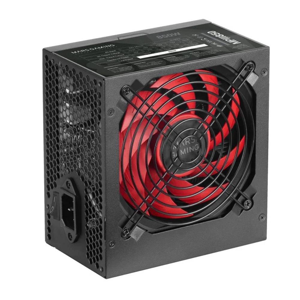 Fonte de Alimentação ATX Mars Gaming MPIII850 850W Preta