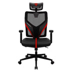 Cadeira de Escritório Ergonómica ThunderX3 Yama 1 Preta/Vermelha