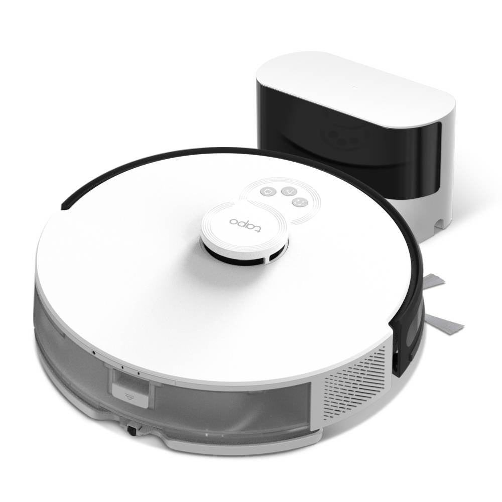 Aspirador Robô Tp-Link Tapo RV30 4200Pa 5000mAh Branco/Preto