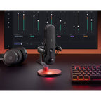 Microfone Condensador Cardióide SteelSeries Alias RGB 48Khz 24-bit USB Preto