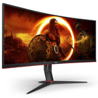 Monitor Curvo AOC Gaming CU34G2XP/BK VA W-LED 34" UWQHD 21:9 180Hz FreeSync / VESA Adaptive Sync