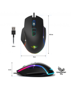 Rato SPIRIT OF GAMER PRO M1 GAMING RGB