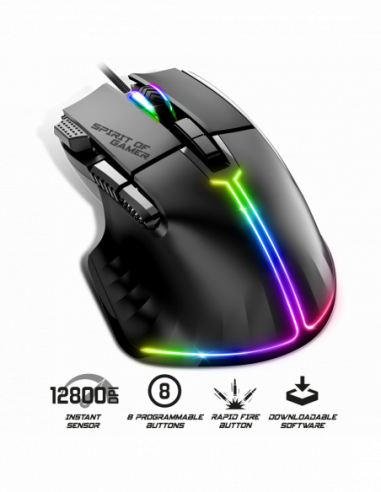 Rato Gaming SPIRIT OF GAMER PRO M5 RGB