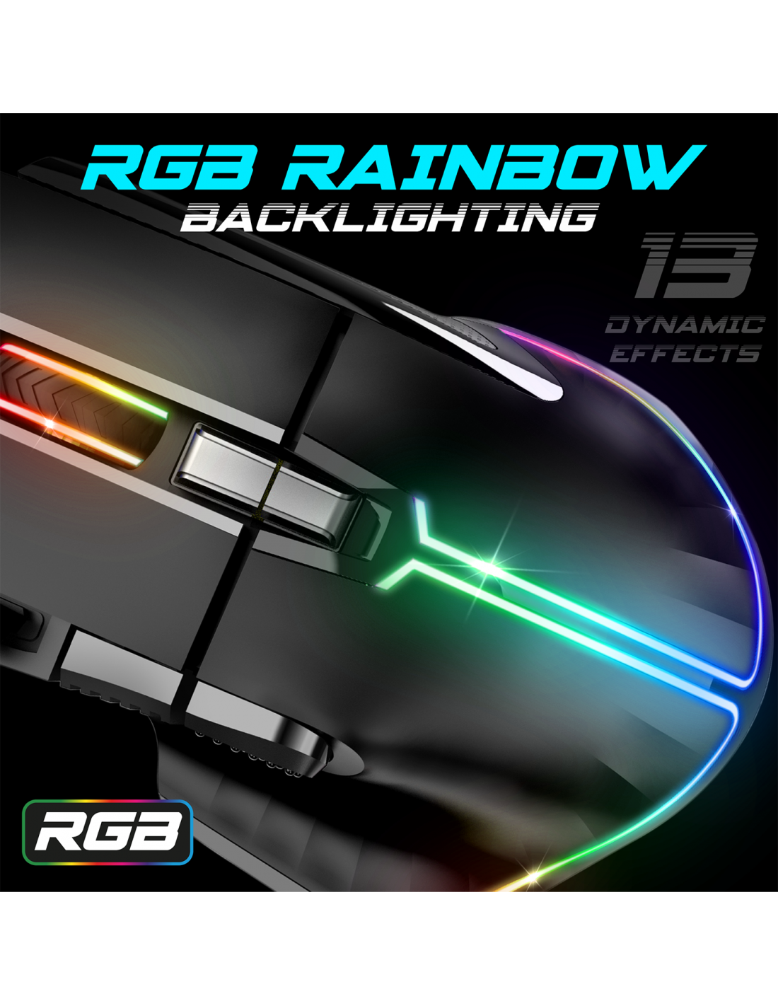 Rato Gaming SPIRIT OF GAMER PRO M5 RGB