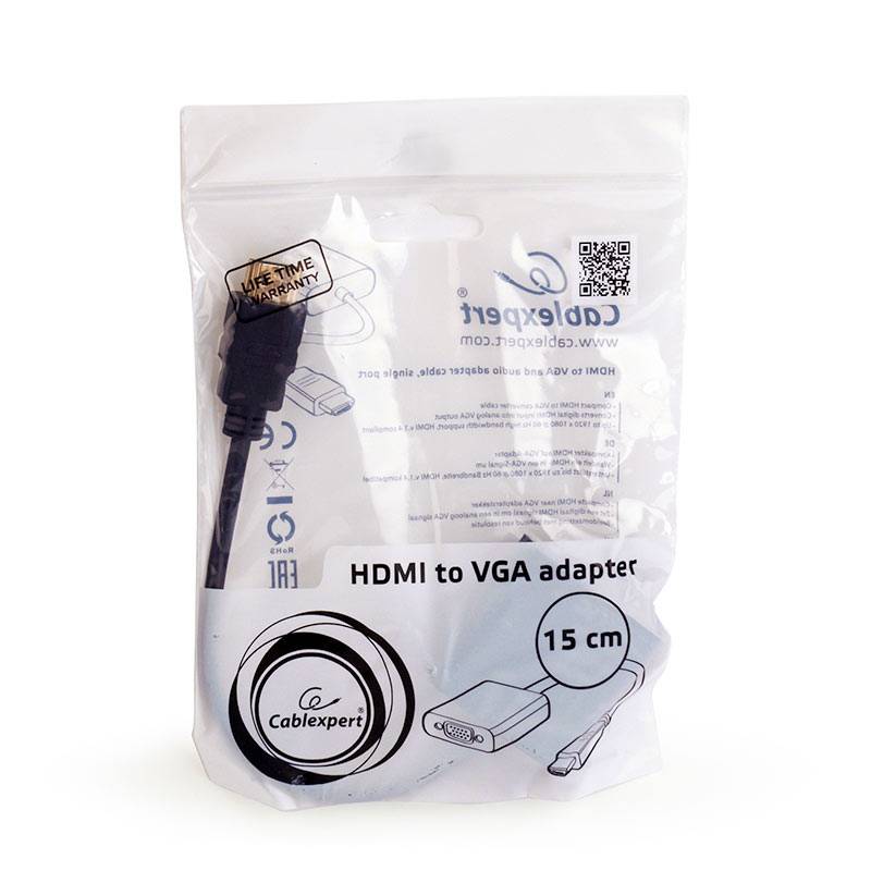 Adaptador Gembird HDMI para VGA