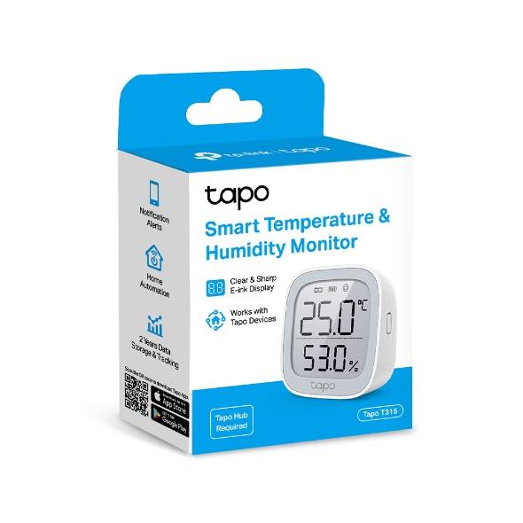 Monitor de Temperatura e Humidade Inteligente Tapo T315