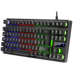 Teclado Mars Gaming MK02 Híbrido TKL RGB PT Preto - MK02PT